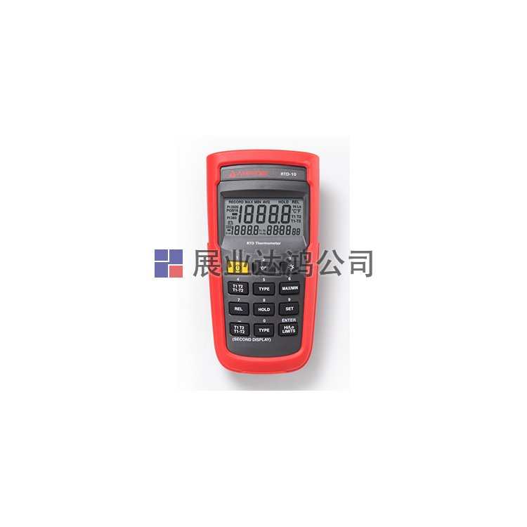 <b>Amprobe RTD-10雙輸入數字RTD溫度計</b>