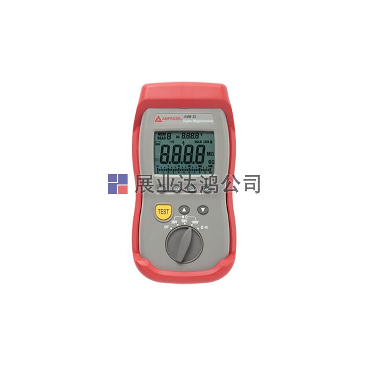 <b>Amprobe AMB-25數(shù)字絕緣電阻測試儀</b>